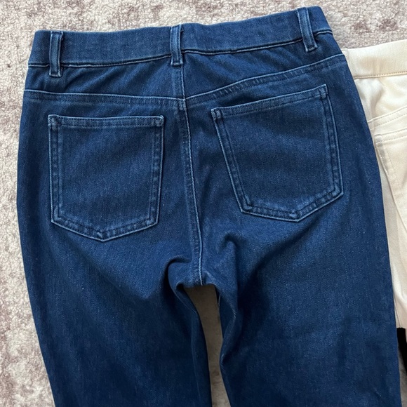 Uniqlo stretch denim pull-on pants - Picture 3 of 12